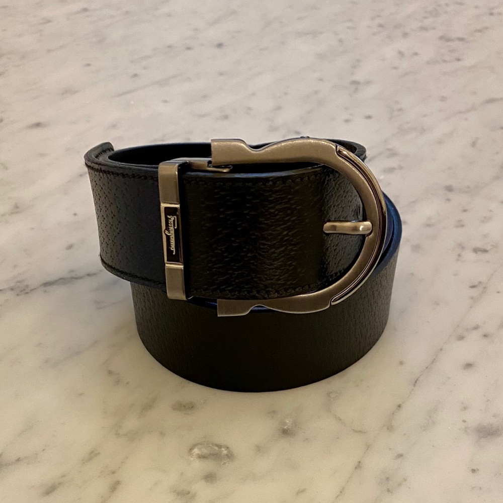 Ferragamo Signature Gancini Belt